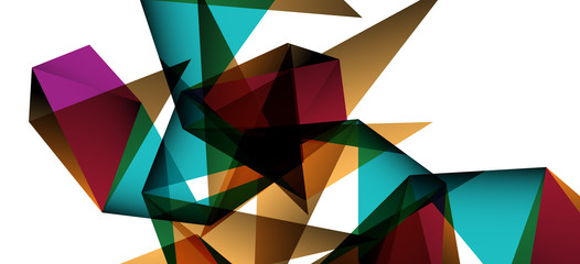 Flyer on white backdrop. Simple design background. Retro style background