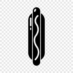 Hot dog icon. Simple illustration of hot dog vector icon for web