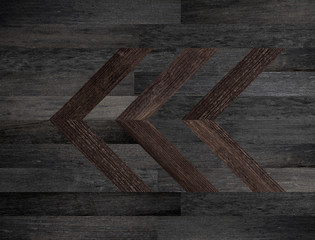 Naklejka na ściany i meble Wooden boards texture. Dark parquet with geometric pattern. Dark wood texture for background.