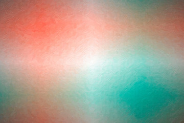 Handsome abstract illustration of red, blue and green Contrast Oil painting. Beautiful background for your work.