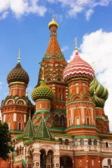 Foto op Canvas st basils cathedral on red square in moscow © maxim4e4ek