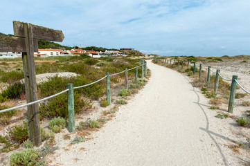Fototapeta na wymiar atlantic coast portugal