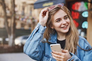 Let me show you how charm works. Portrait of flirty confident and stylish young woman with fair...