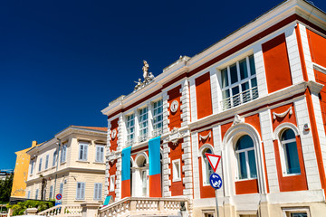 Obraz premium Theatre palace in Porec, Croatia