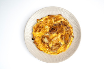 Ometelle with potatoes