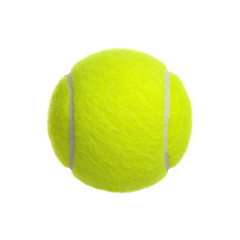  tennis ball on white