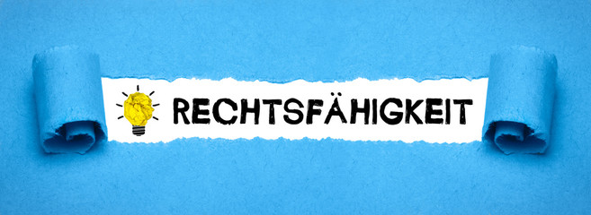 Rechtsfähigkeit