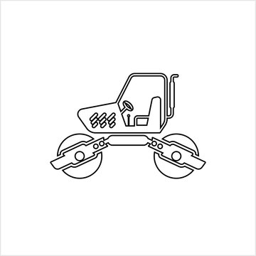 recommend clip art: Road Roller Icon, Construction Vehicle Icon