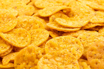 Indian Street Snack Food Masala Khari Papdi Background
