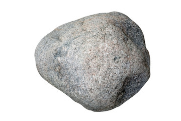 natural stone isolated on white background