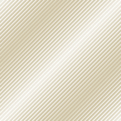 Golden diagonal halftone seamless pattern. White and gold vector texture of mesh