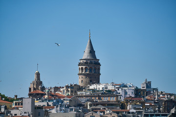 Fototapeta na wymiar Istanbul city view from Turkey