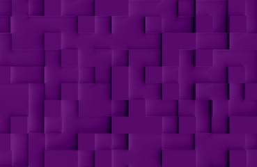 Abstract geometric texture of randomly extruded cube	