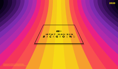 Abstract colorful stripe line design decoration artwork, element of art for printing, heading. illustration vector eps10