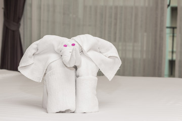 Fold A Towel Elephant