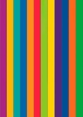 Seamless texture of bright colorful striped wallpaper, illustration.
