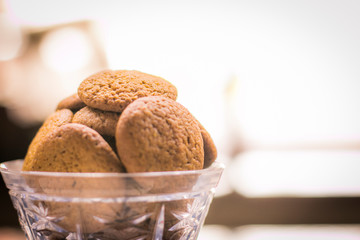 Galletas horneadas de miel a la típica receta de Portugal