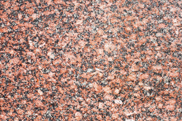 Red mineral granite texture pattern. Natural stone flat background.