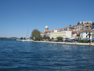 アドリア海の町（クロアチア）
