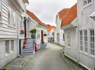 Norwegian town Skudeneshavn