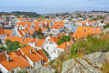 Norwegian town Skudeneshavn