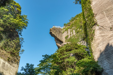 鋸山　地獄のぞき