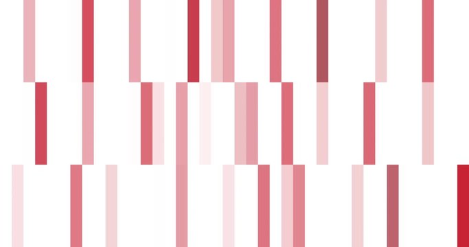 Abstract pixel pattern background composition with glitch and horizontal lines. Mosaic pixelelated stripes in multi colors. Pastel background animation with pixel blocks moving in space.  Vintage loop