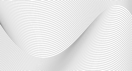 abstract vector wavy lines background