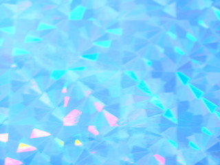 Naklejka premium Holographic colorful ceruleum blue lights festive background