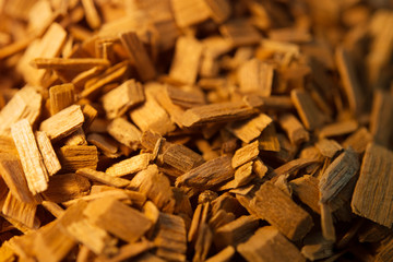 Wood chips for smoking or recycle.