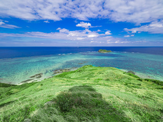 石垣島　平久保崎の風景