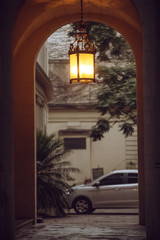 light in porch