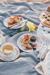 Picnic at the beach.