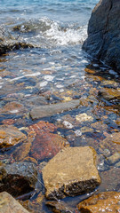 Stones on the beach 2019