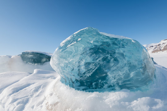 The Icy Frozen Rock