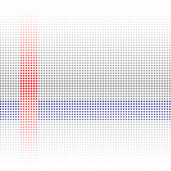 Background  with  gray dots on white for text