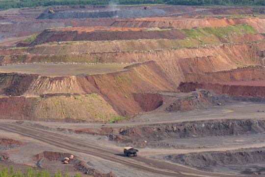 Open Pit Taconite Mine Scenic View