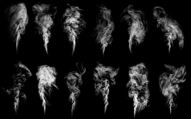 A large amount of smoke is taken  with many options available in various graphic