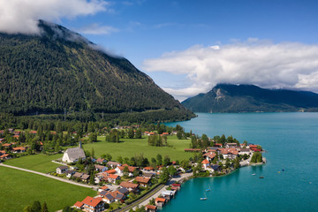 Walchensee_aerial