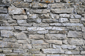 background in the form of a wall of stone 