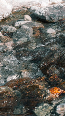 water and rocks