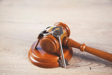 judge and house key