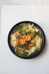 Sopa Wantan comida china