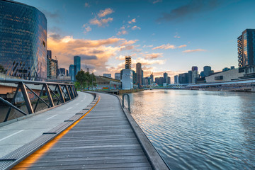 Yarra river in Melbourne Victoria