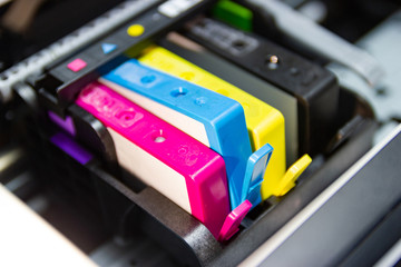 An ink cartridge or inkjet cartridge is a component of an inkjet printer that contains the ink four...