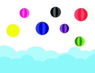 set of colorful icons