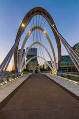 Fototapeta premium Seafarers Bridge in Melbourne Victoria
