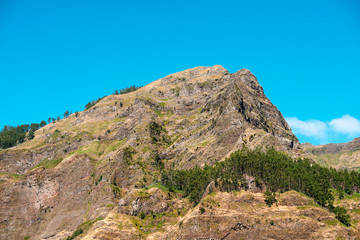 rocky peak on Madeira