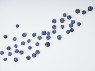 Fresh blueberry, concepts for healthy food
