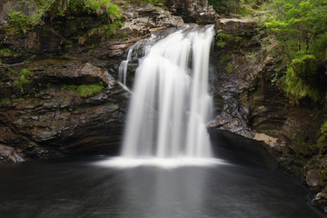 Fototapeta na wymiar Falls of Falloch, Inverarnan, Loch Lomond & The Trossachs National Park, Scotland, UK